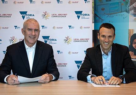 An agreement on information sharing with the VRQA.